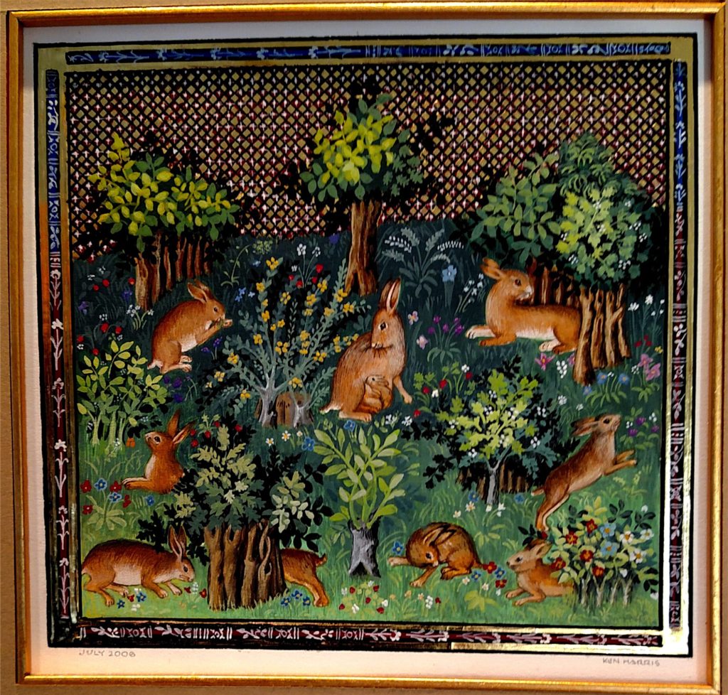 Medieval Bunnies by Ken Harris