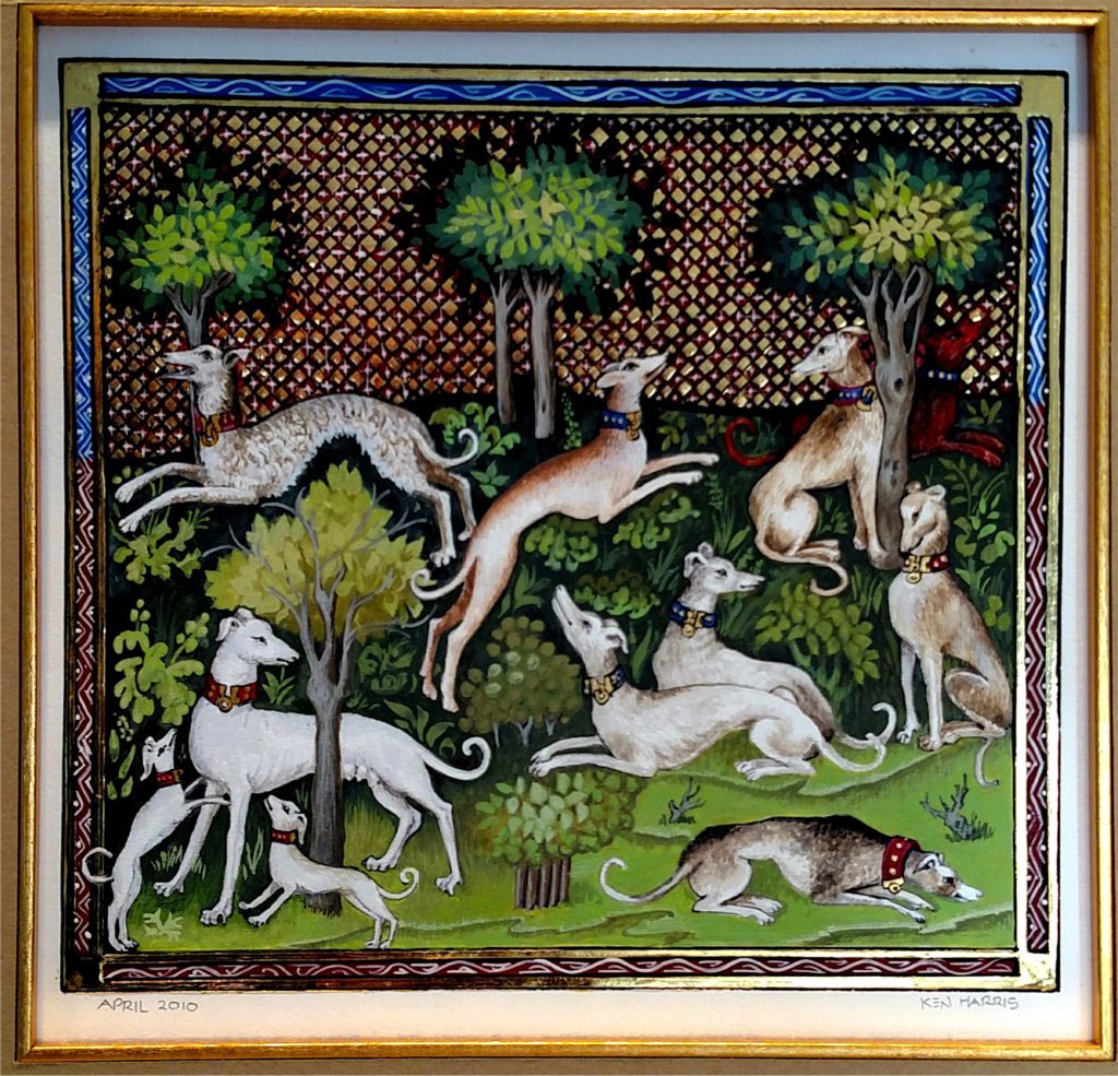 Medieval Dogs by Ken Harris