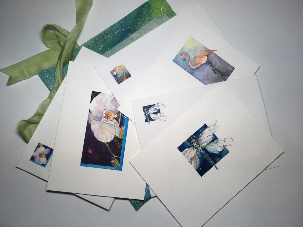 SP - Painted cards & envelopes